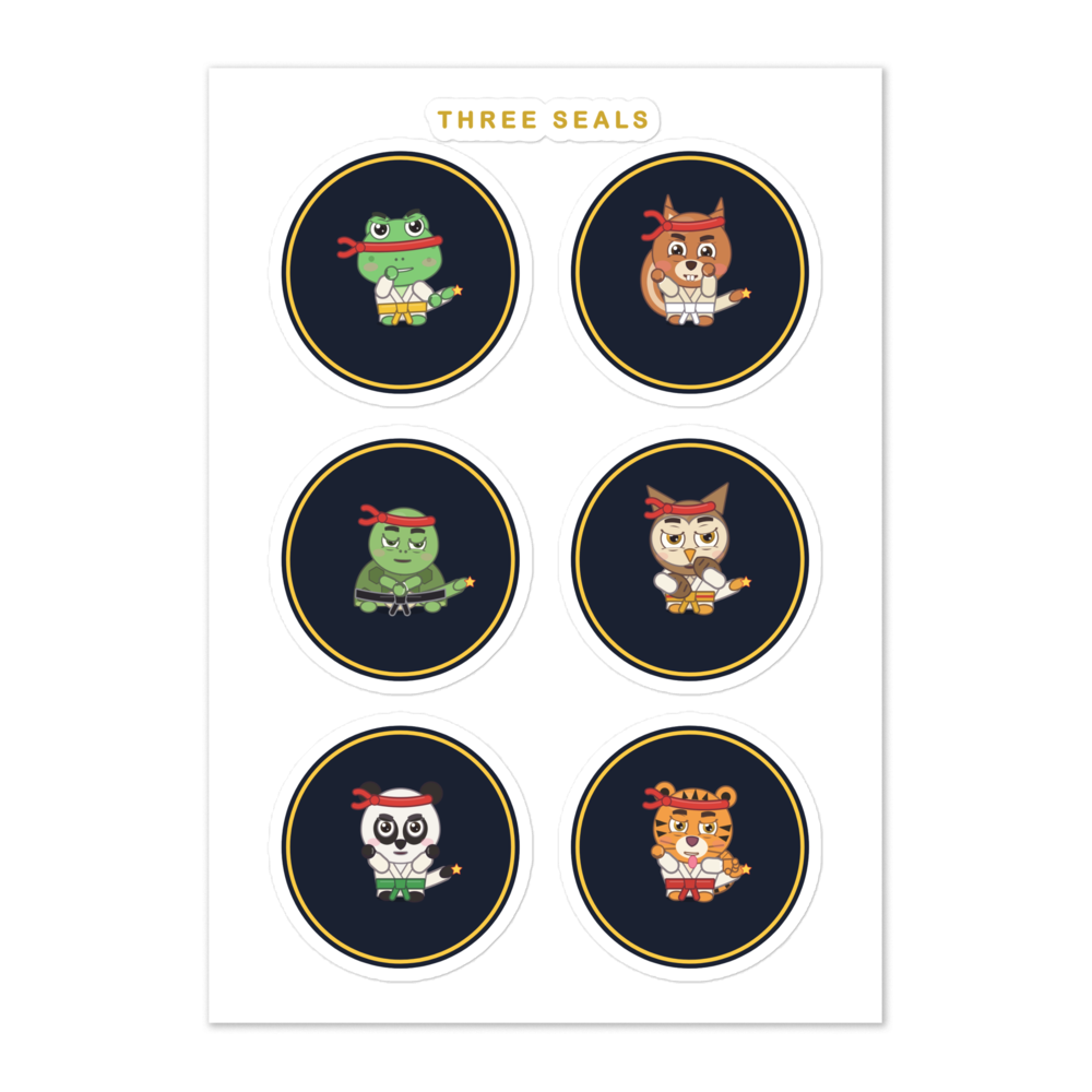 Dojo Sticker Sheet